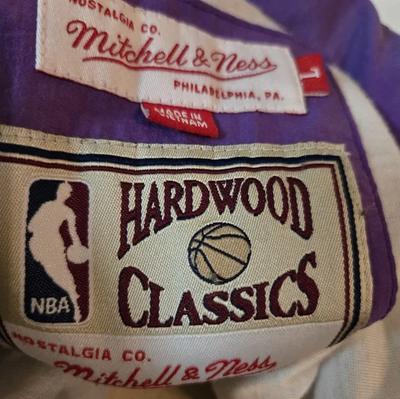 RAPTORS JACKET, MITCHELL, & NESS